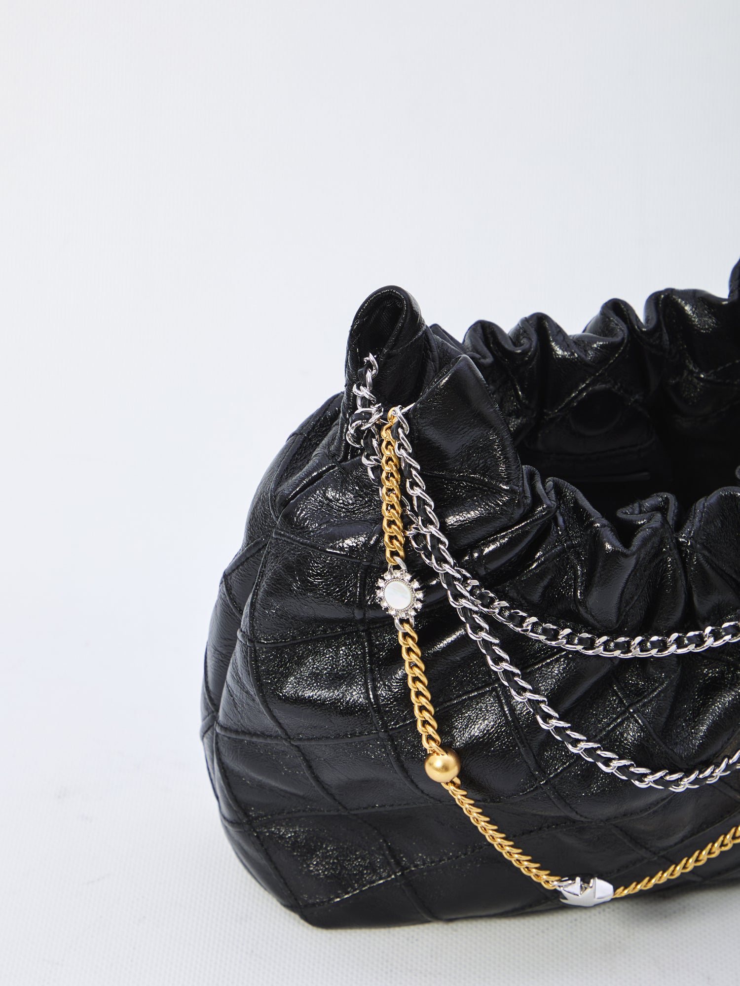 TORY BURCH OS fleming mini bag with drawstring