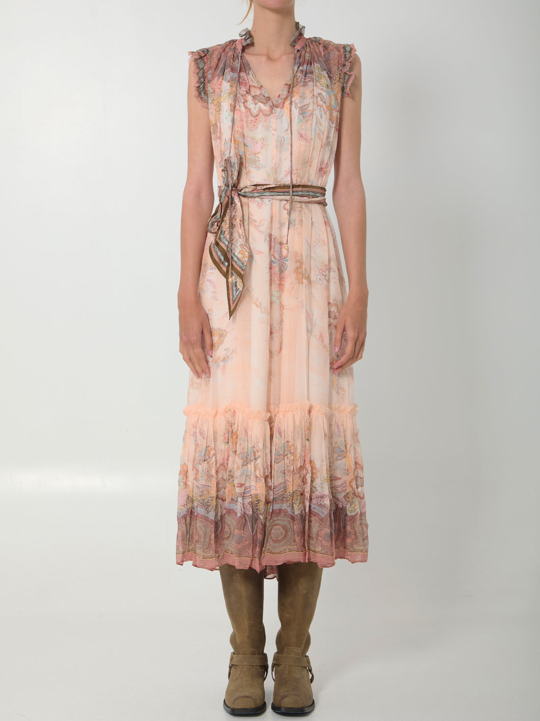 ZIMMERMANN 0 alchemy midi fluid dress