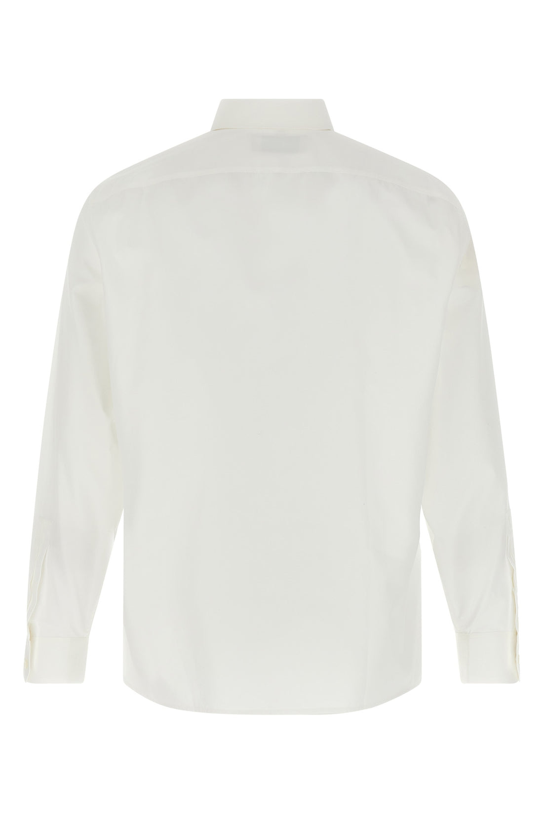 SAINT LAURENT 41 cm cotton poplin shirt