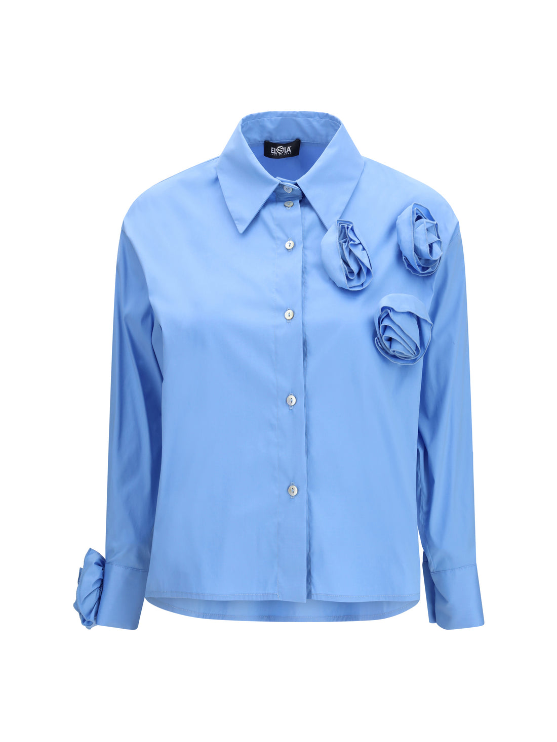 ELLA 40 shirt with appliqué roses