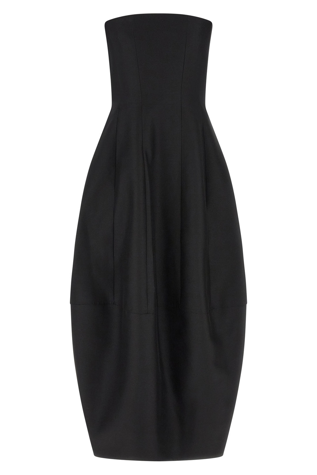 KHAITE 4 the long khaite stela dress defines a new architectural proportion through its