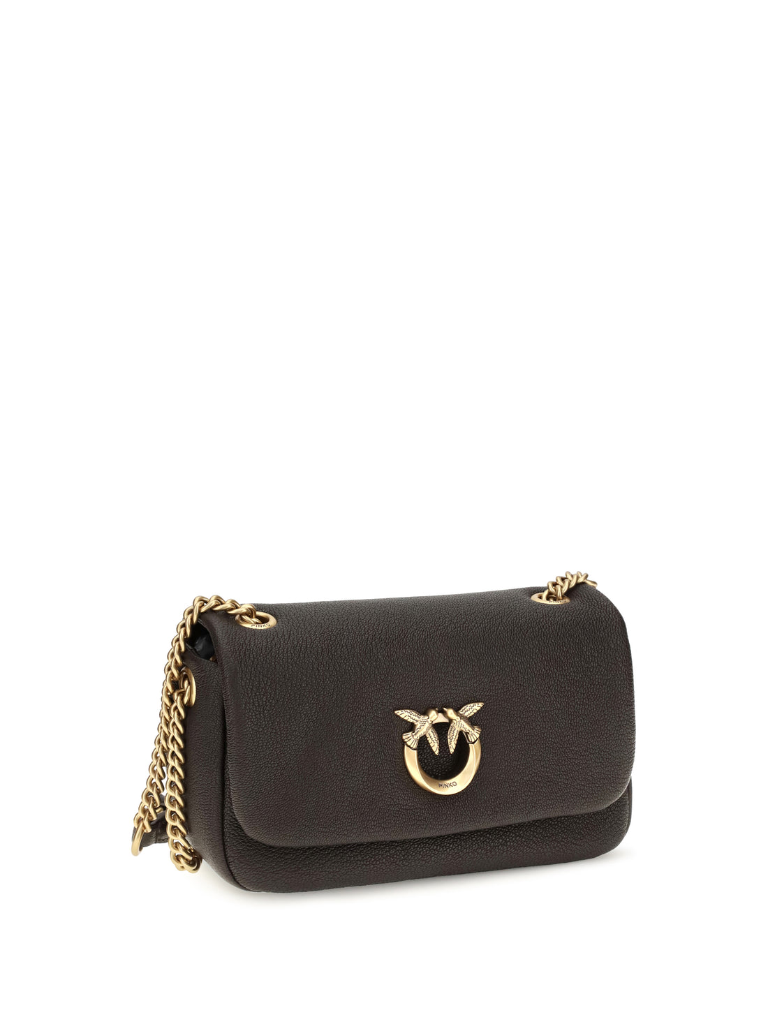 PINKO OS medium love bag click soft horizontal shoulder bag