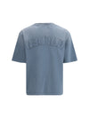 t-shirt crewneck with logo patch