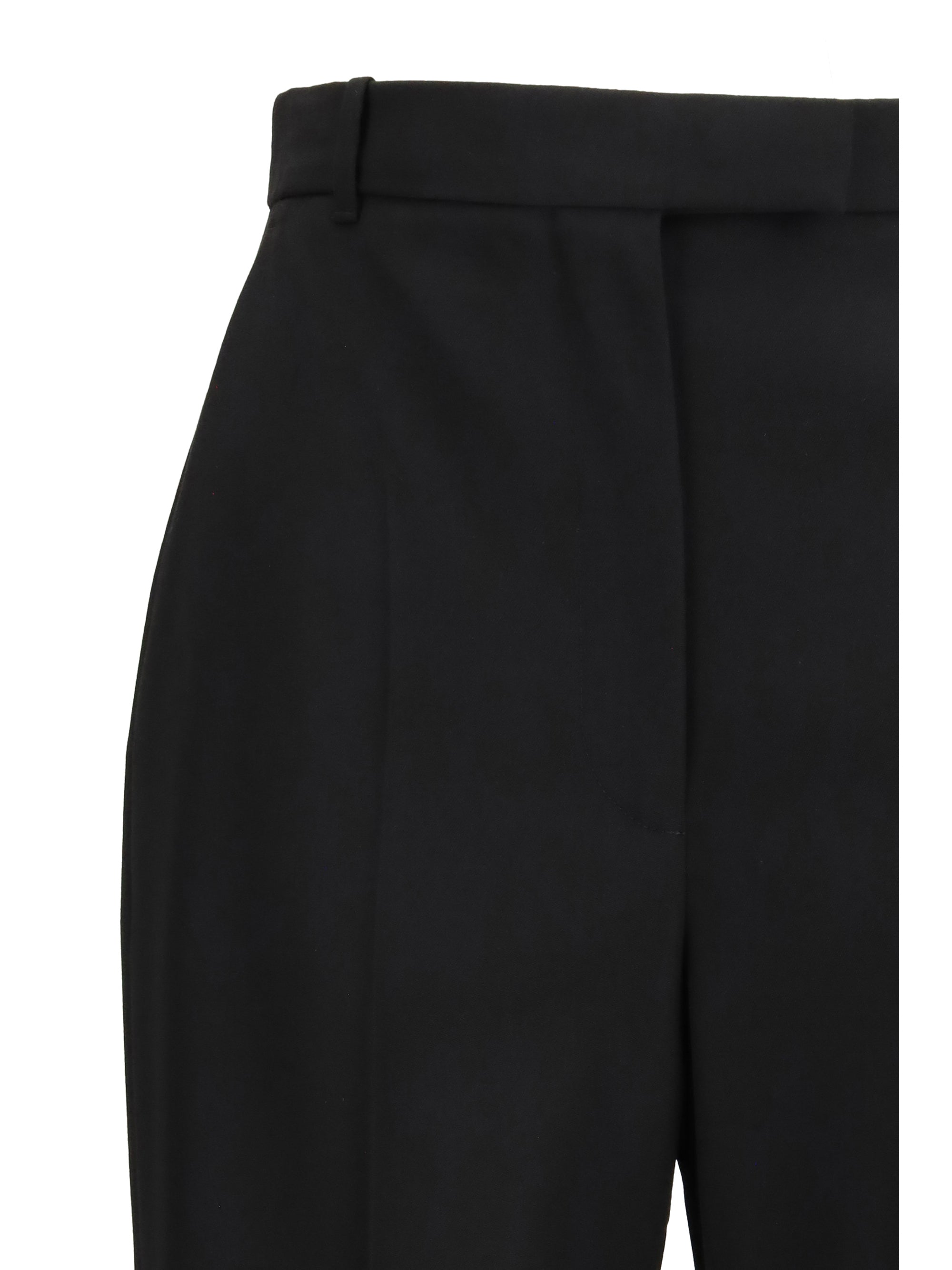 tailored cotton pants