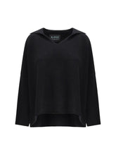 ALAIA S sweater with polo collar