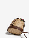 mini bucket bag with web strap