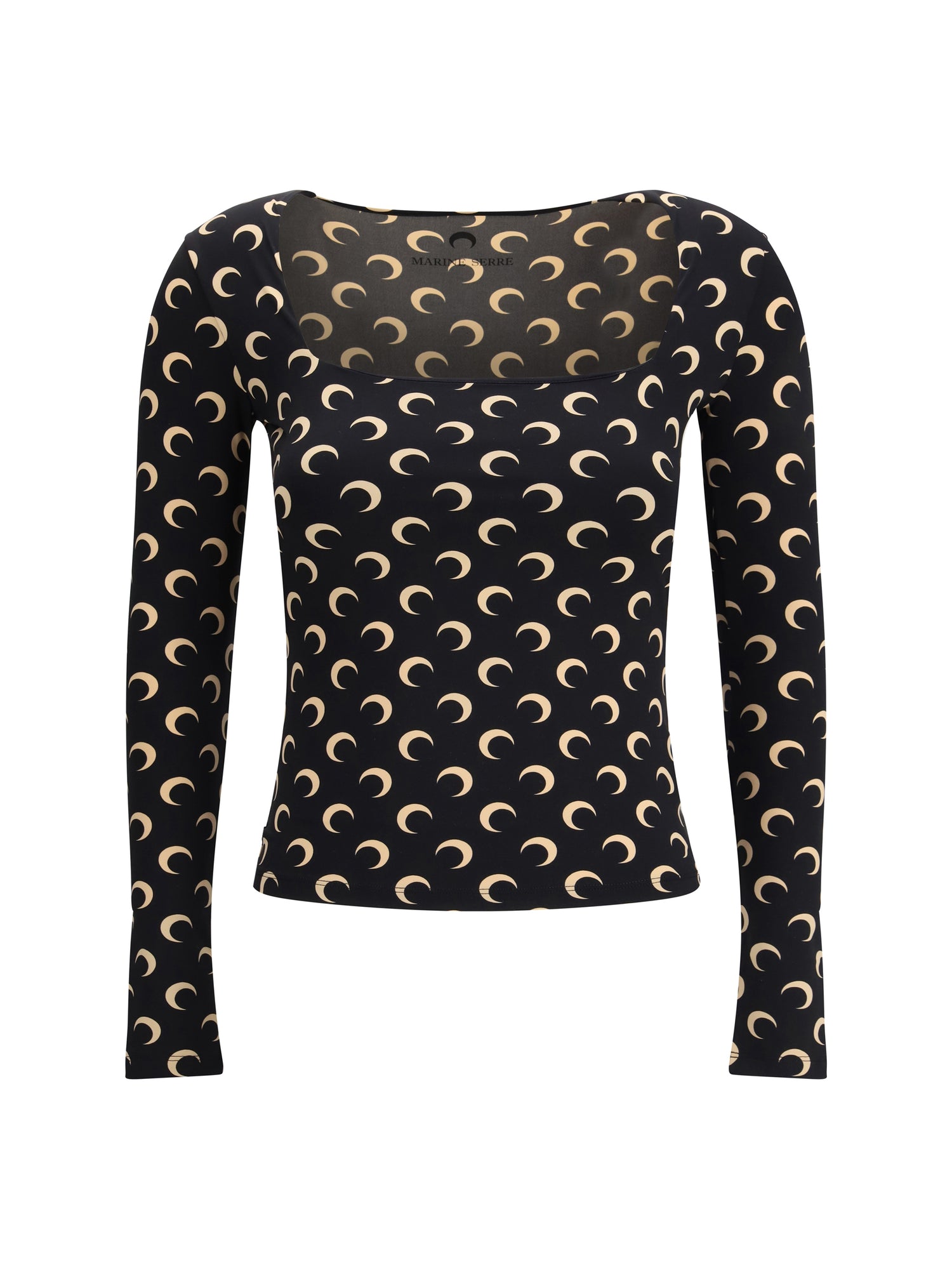 MARINE SERRE M recycled moon top