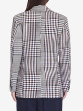 BOTTEGA VENETA 38 double-breasted check blazer