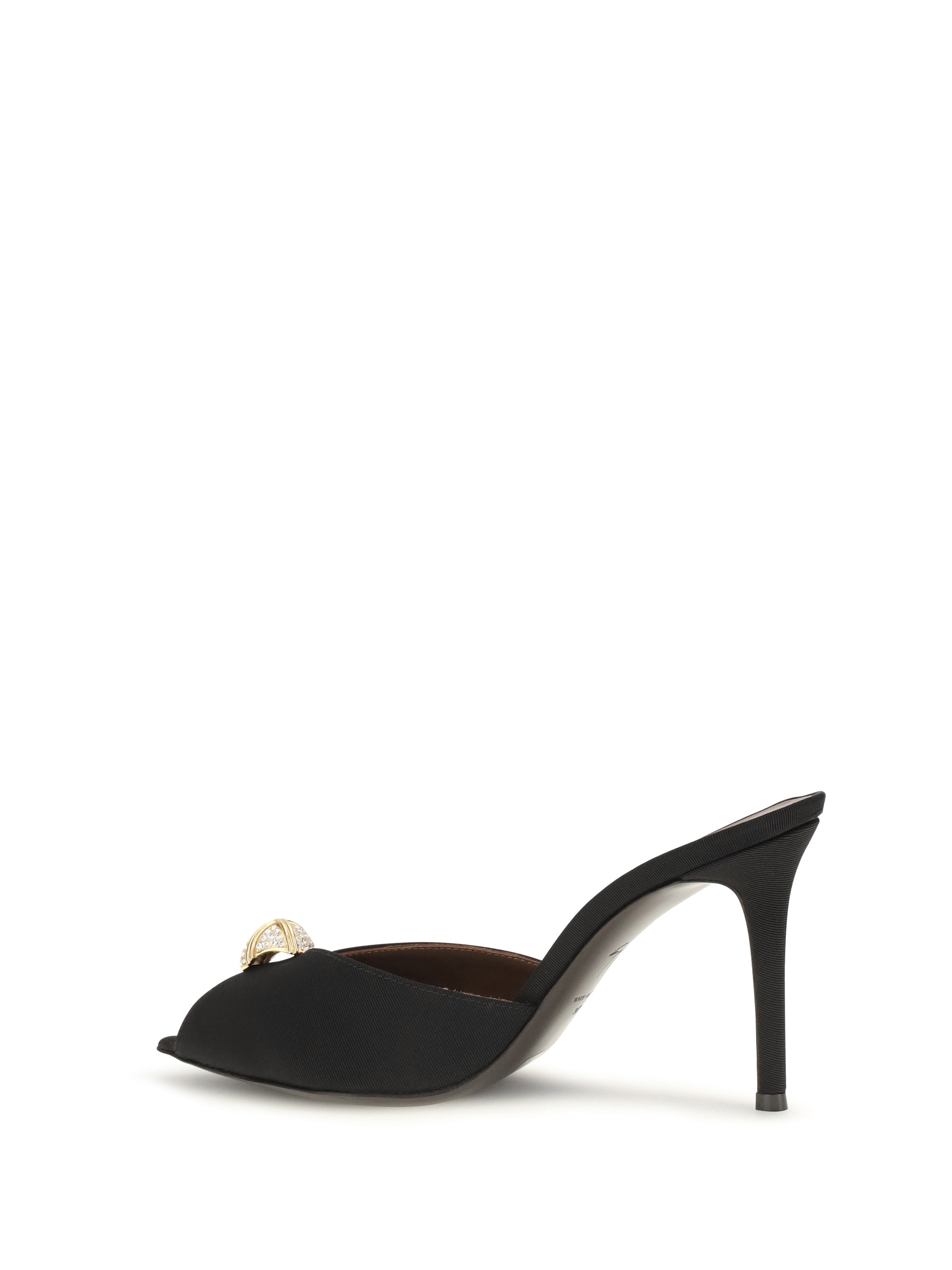 intrigo cocktail mules sandals