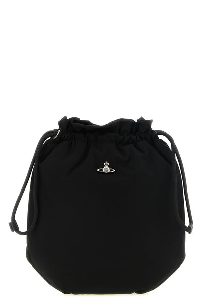 the vivienne westwood pouch redefines everyday volumes through a soft silhouette