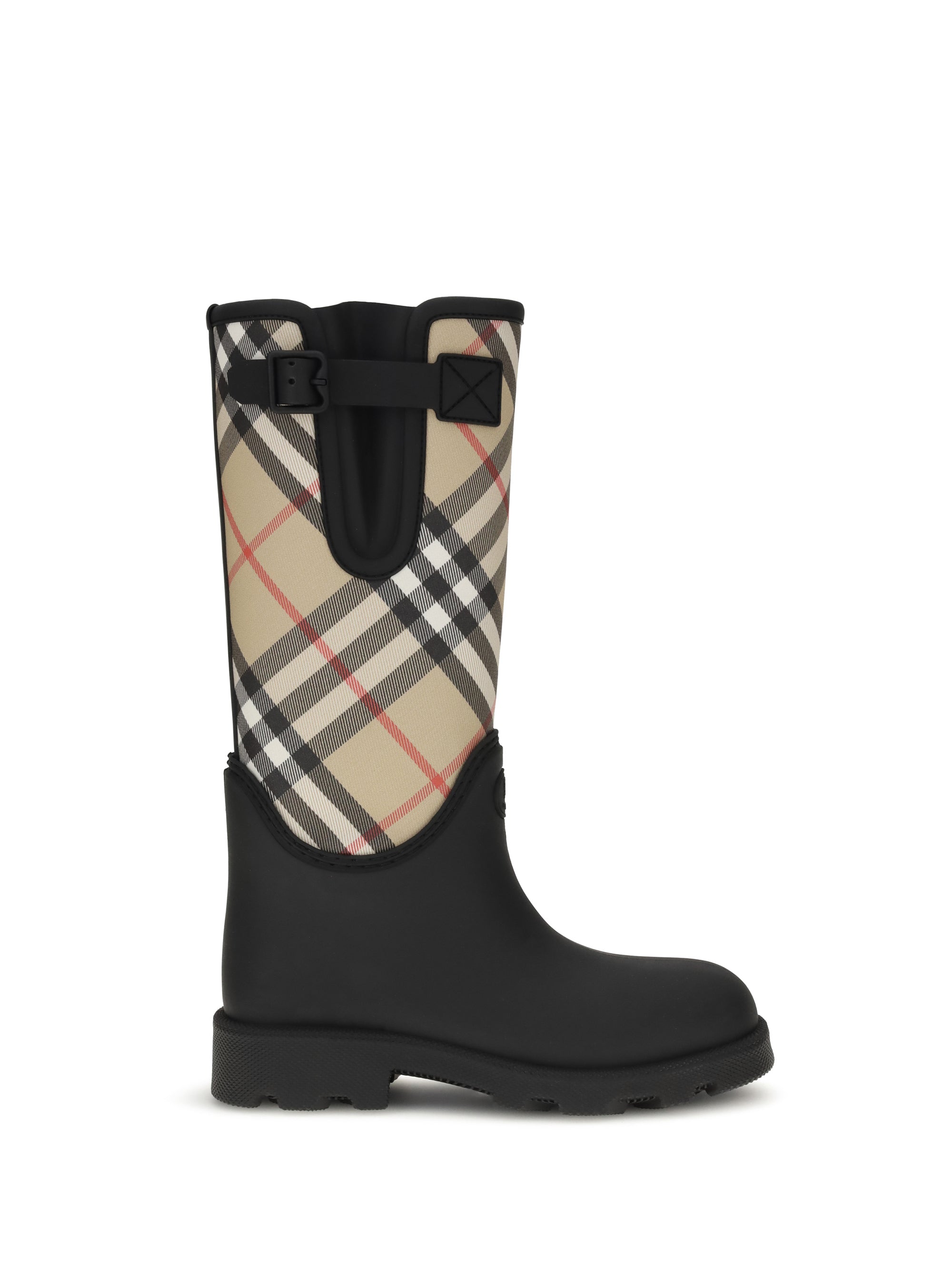 marsh stamp rubber high boots