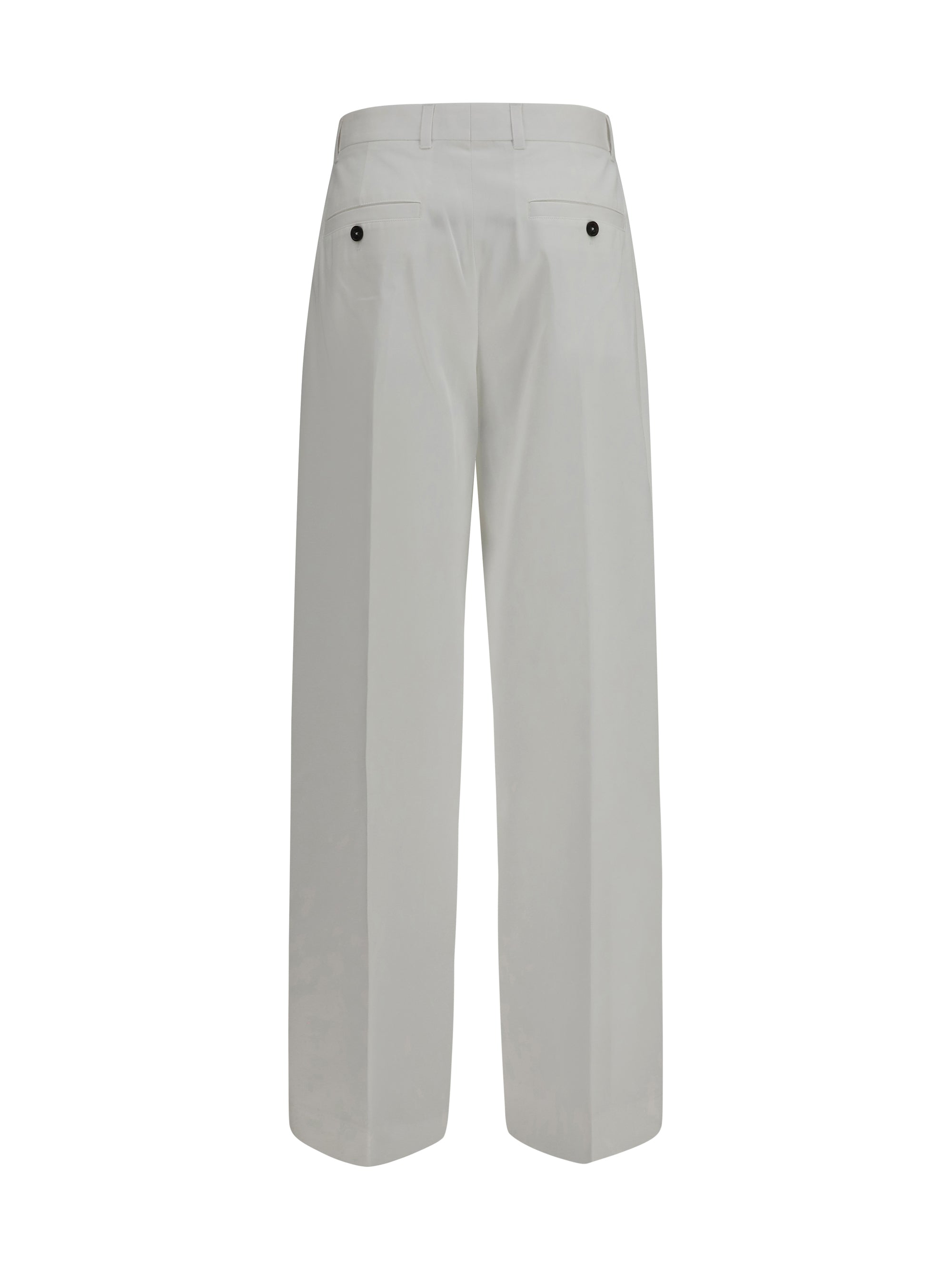tailored cotton pants