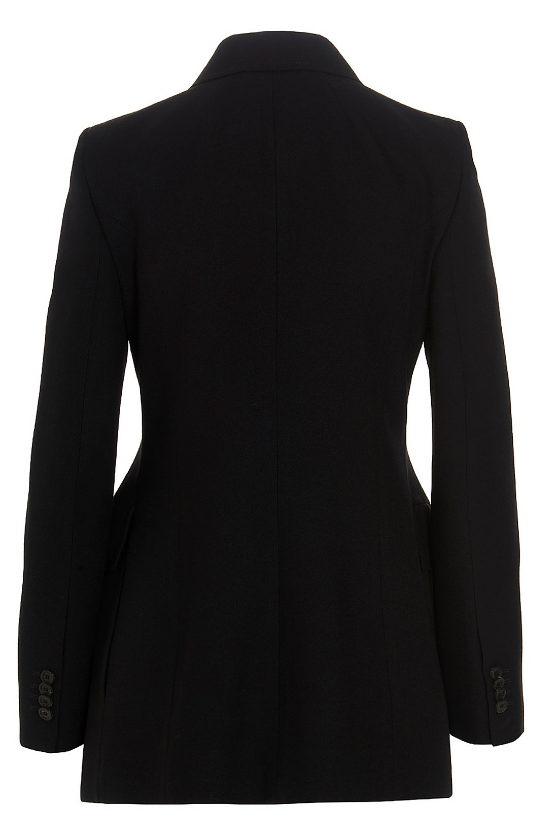 BALENCIAGA 36 single-breasted blazer in hourglass wool twill