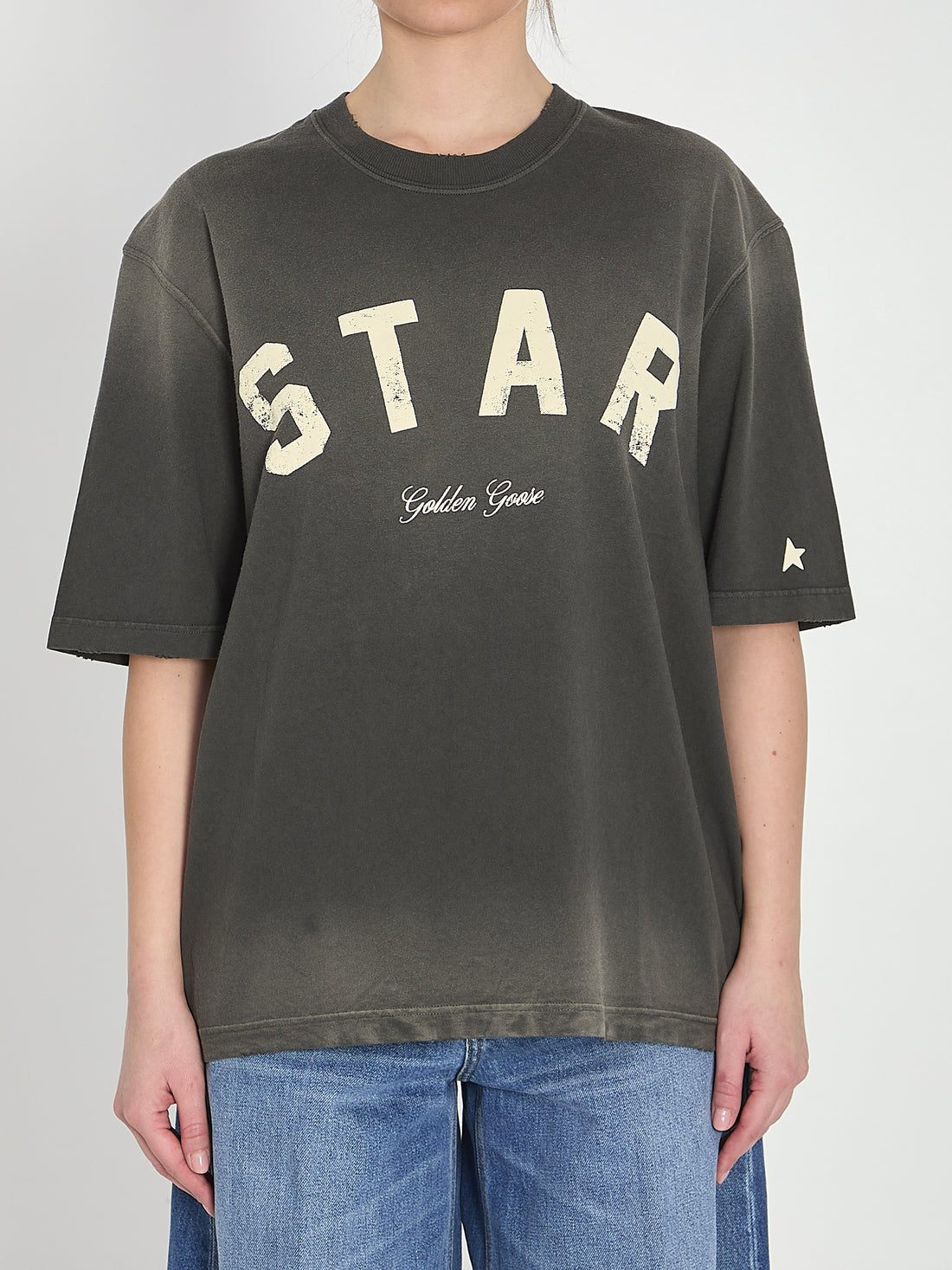 GOLDEN GOOSE S cotton jersey t-shirt 