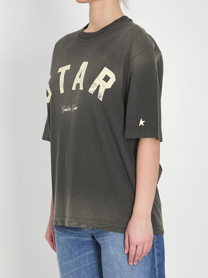 GOLDEN GOOSE S cotton jersey t-shirt 