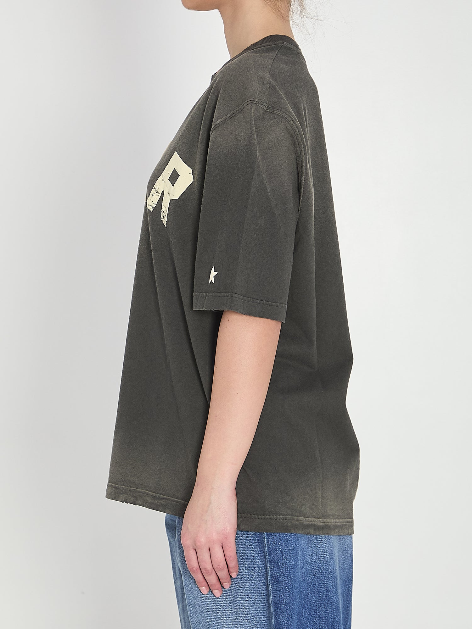 GOLDEN GOOSE S cotton jersey t-shirt 
