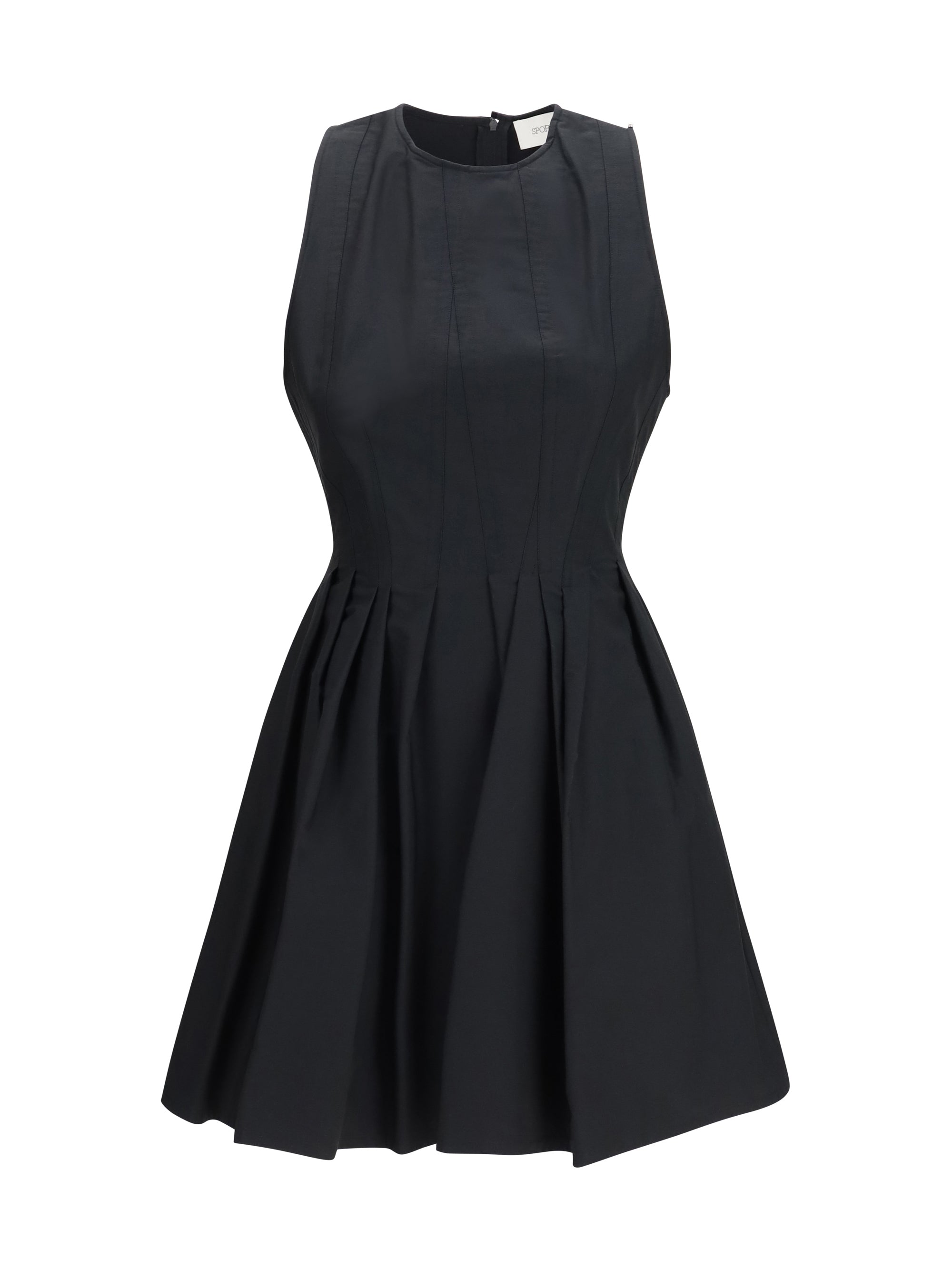 sleeveless short dress