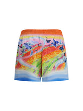 CASABLANCA 8 teacher butterfly landscape shorts