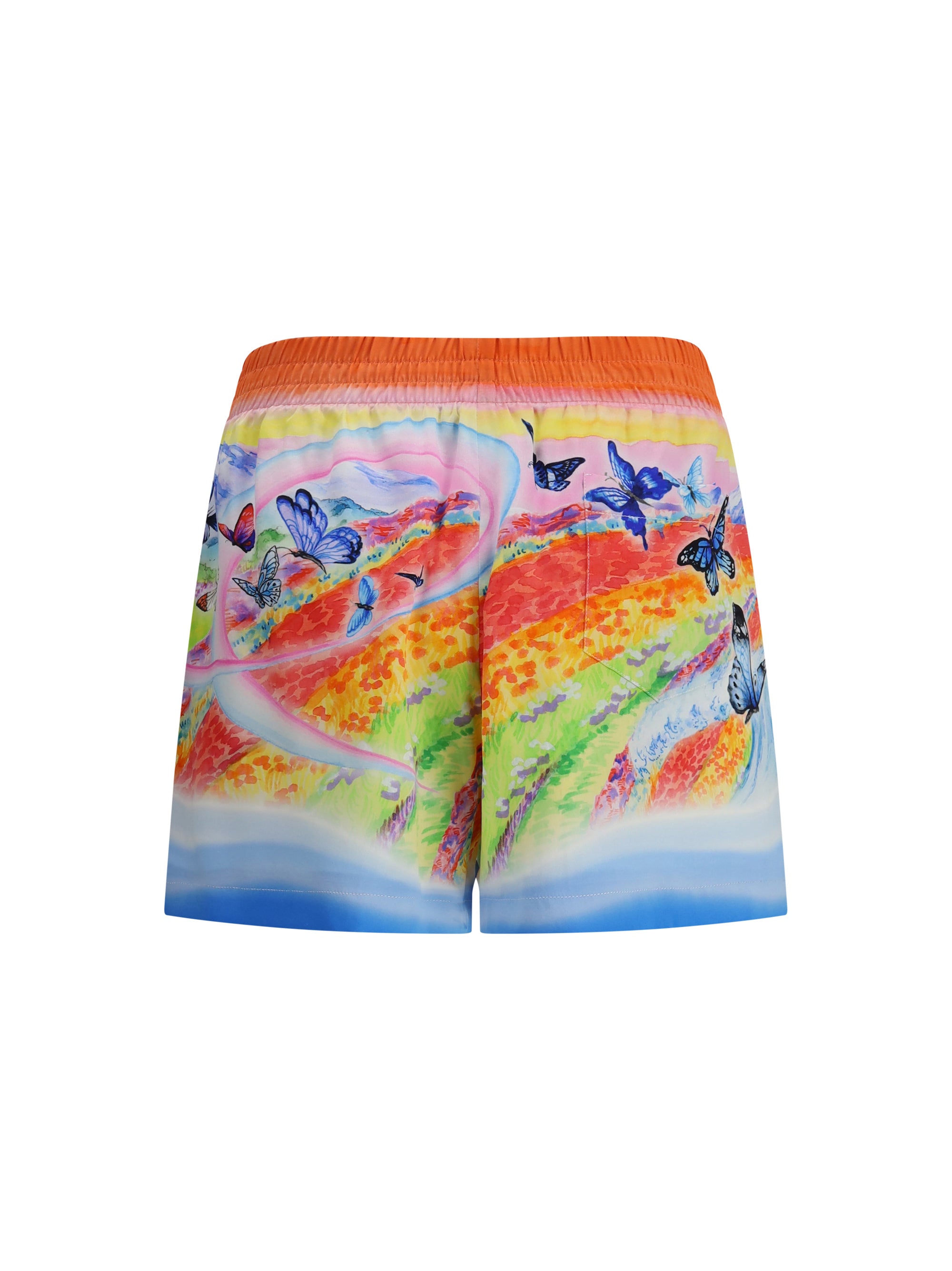 CASABLANCA 8 teacher butterfly landscape shorts