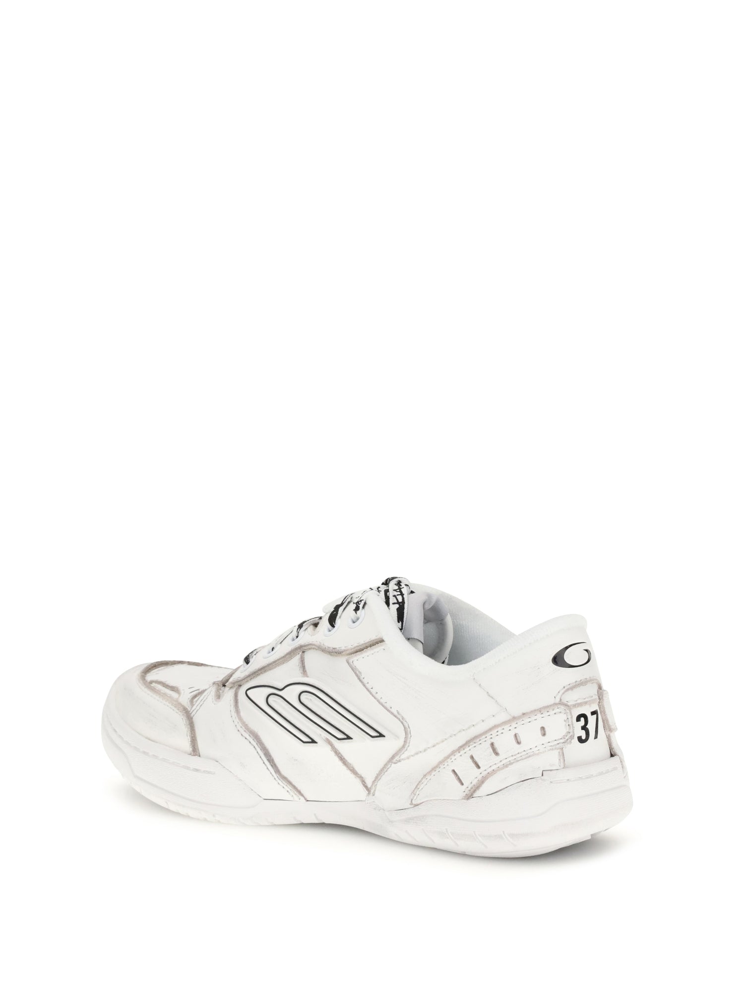 BALENCIAGA 39 hamptons worn-out sneakers 