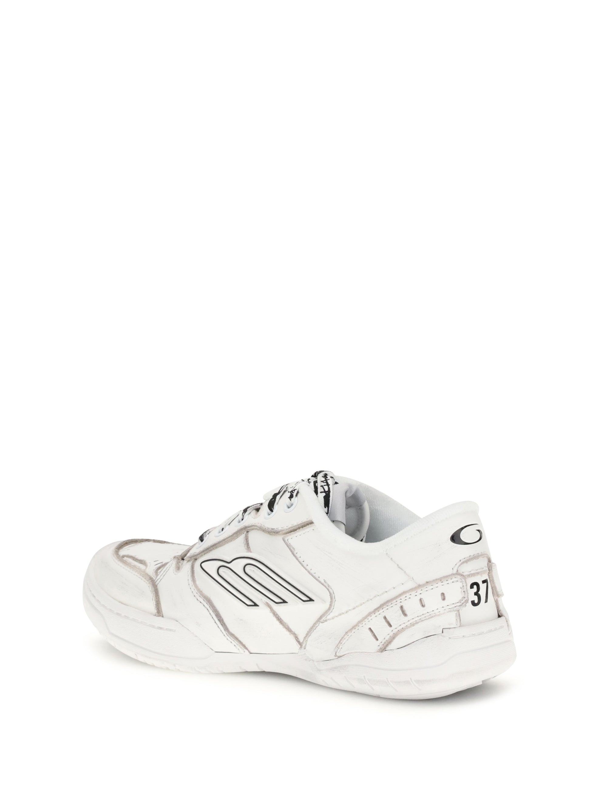 BALENCIAGA 39 hamptons worn-out sneakers 