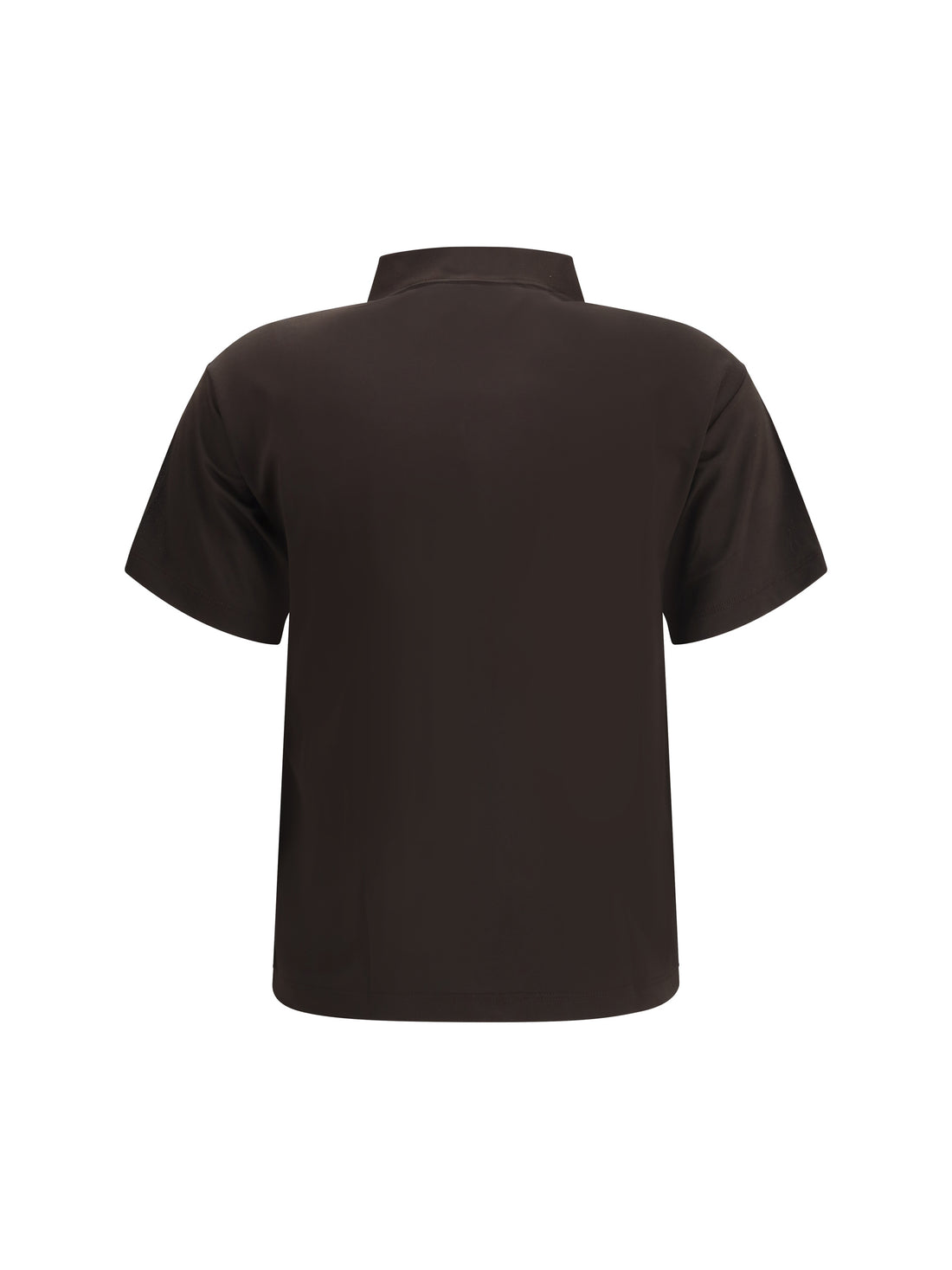 MARGIELA L semi-sheer polo shirt
