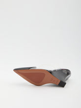 ALAIA 36 le coeur wedge mules