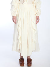 ZIMMERMANN 01 ivory maxi skirt