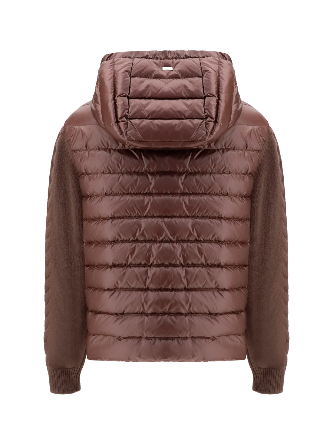 HERNO 42 down jacket with wool sleeves