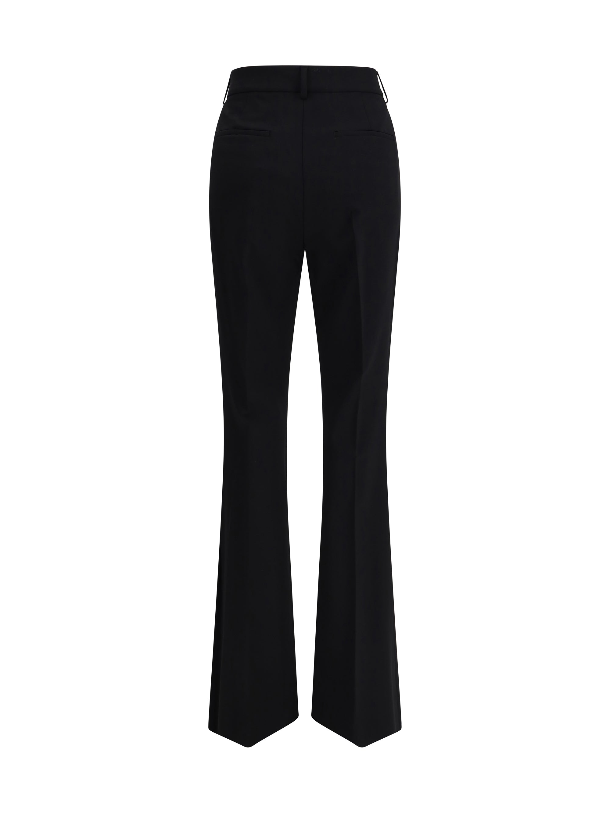 MAX MARA SPORTMAX 38 flared fitted trousers