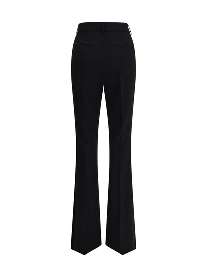 MAX MARA SPORTMAX 38 flared fitted trousers
