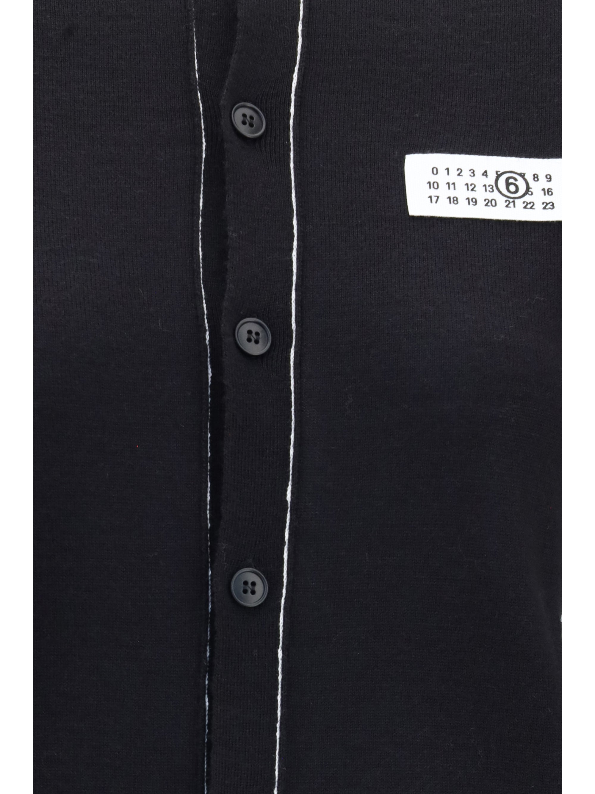 wool blend button cardigan