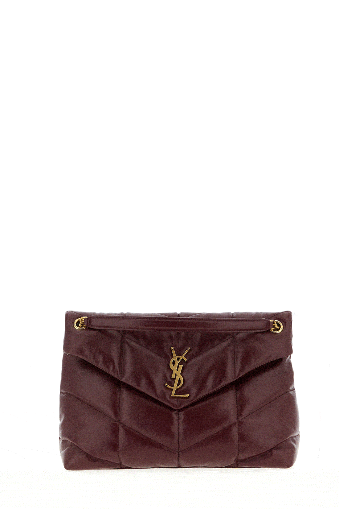 SAINT LAURENT OS puffer nappa shoulder bag