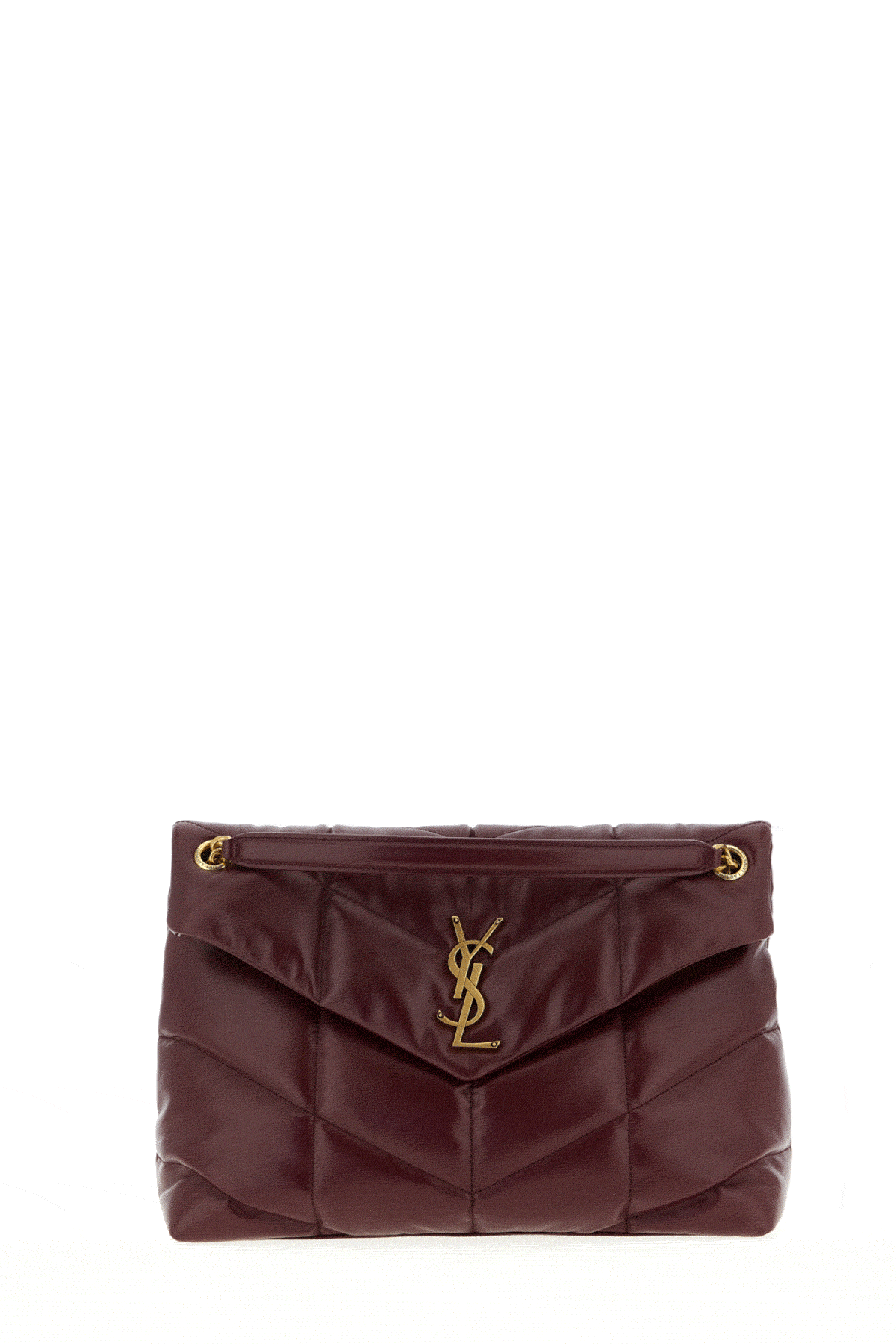 puffer nappa shoulder bag