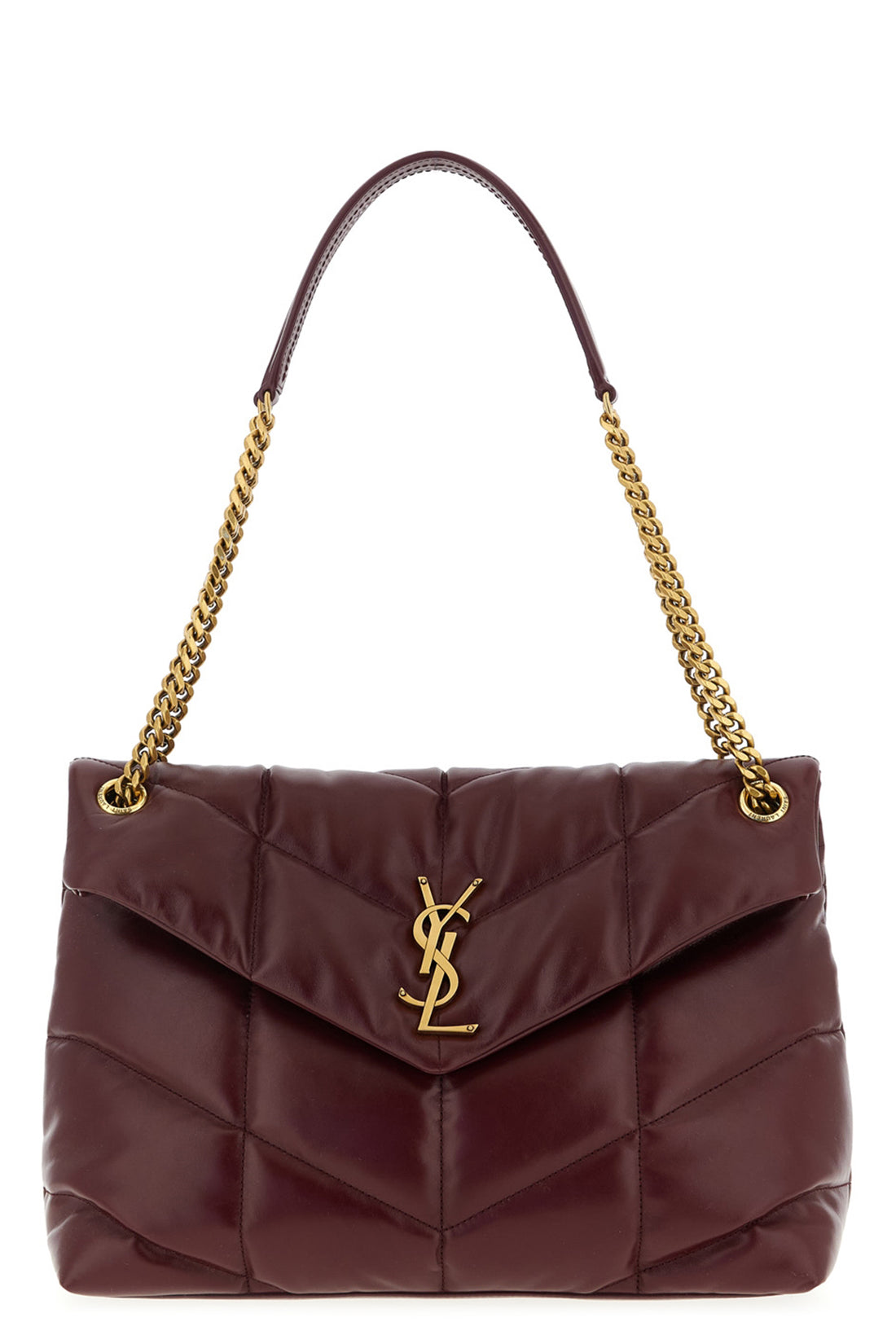 SAINT LAURENT OS puffer nappa shoulder bag