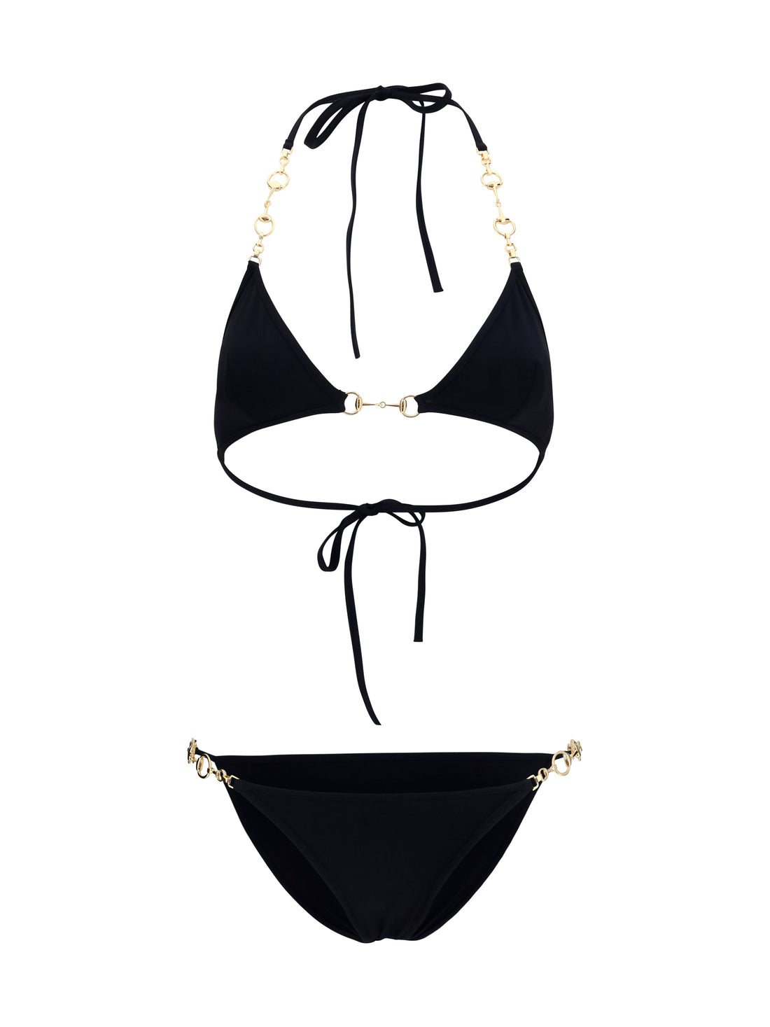 GUCCI S stretch jersey bikini with horsebit