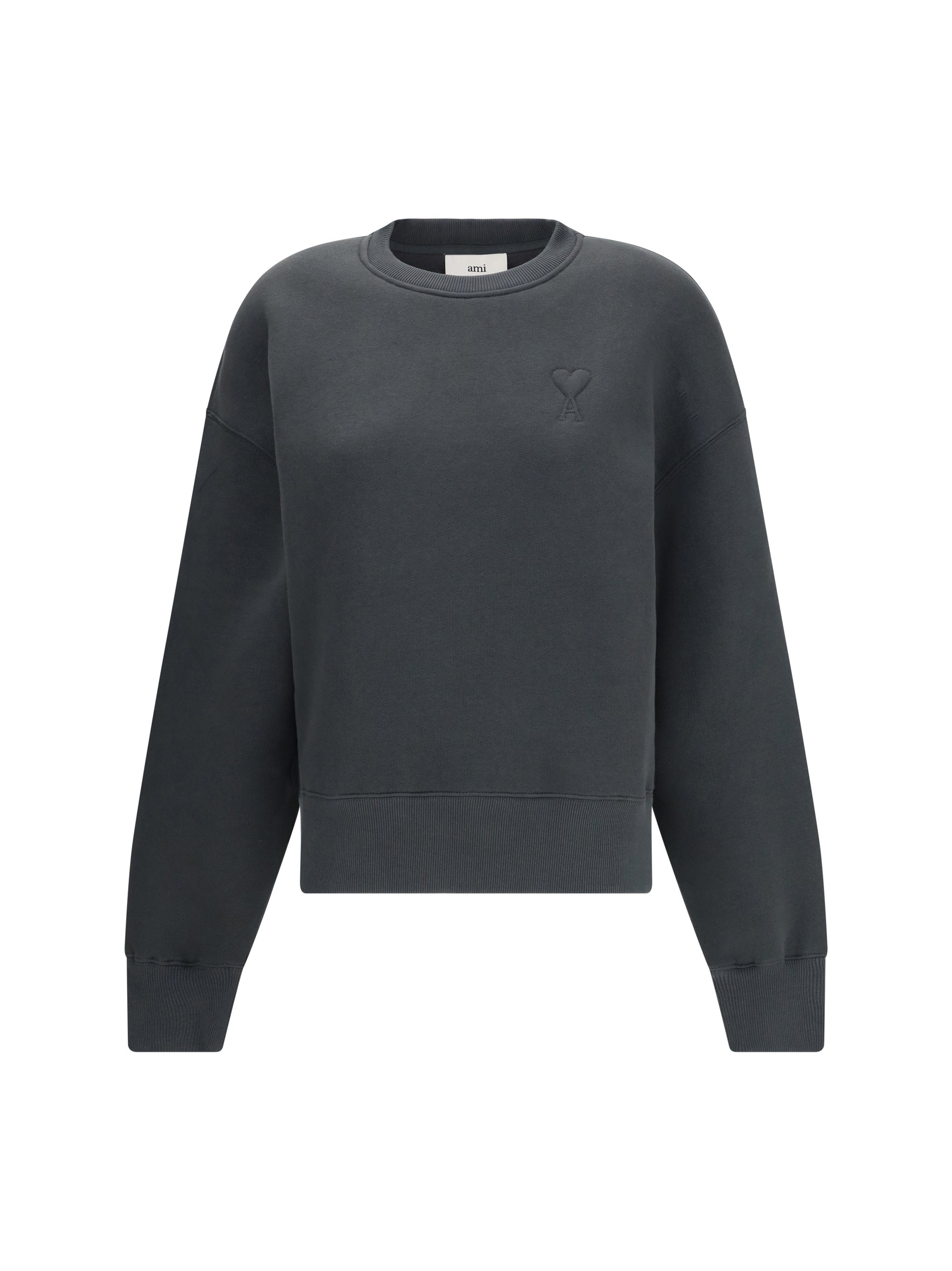 AMI PARIS L ami de coeur embosse sweatshirt