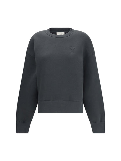 AMI PARIS L ami de coeur embosse sweatshirt