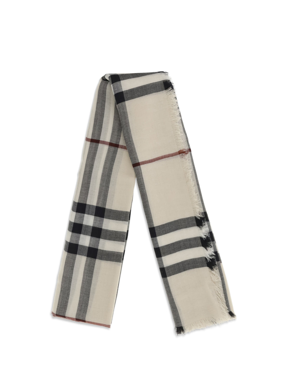 BURBERRY OS giant check scarf