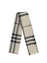 BURBERRY OS giant check scarf