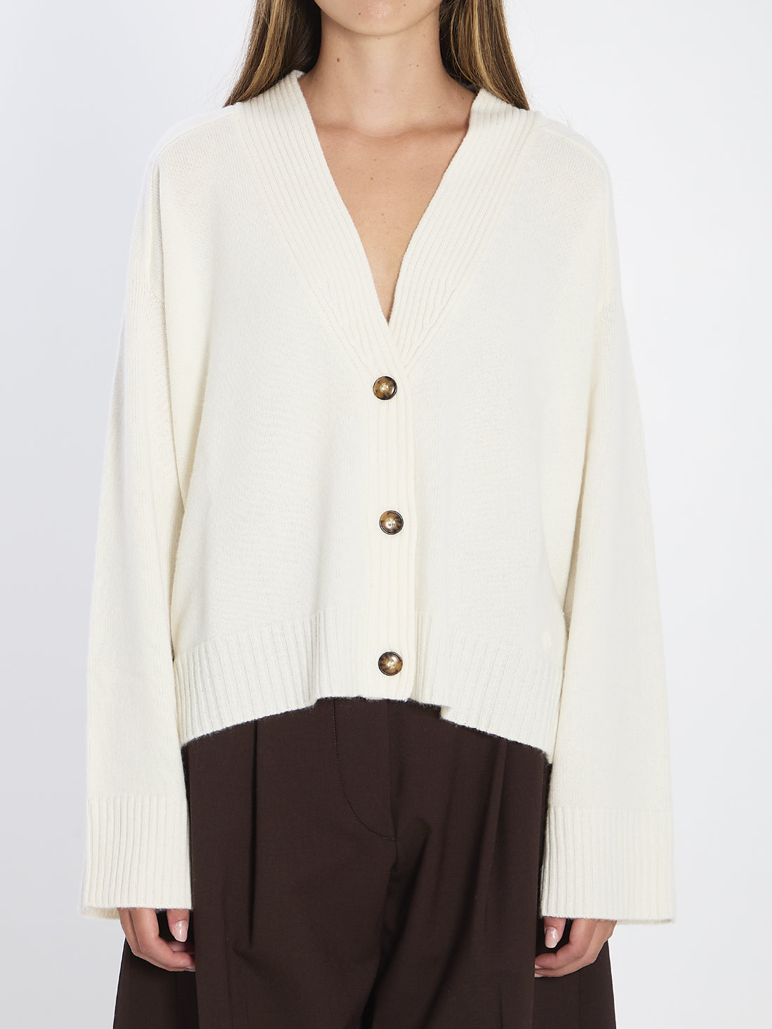 LOULOU DE SAISON M kaia cashmere cardigan
