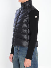 MONCLER XS padded wool cardigan
