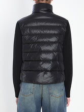 MONCLER XS padded wool cardigan