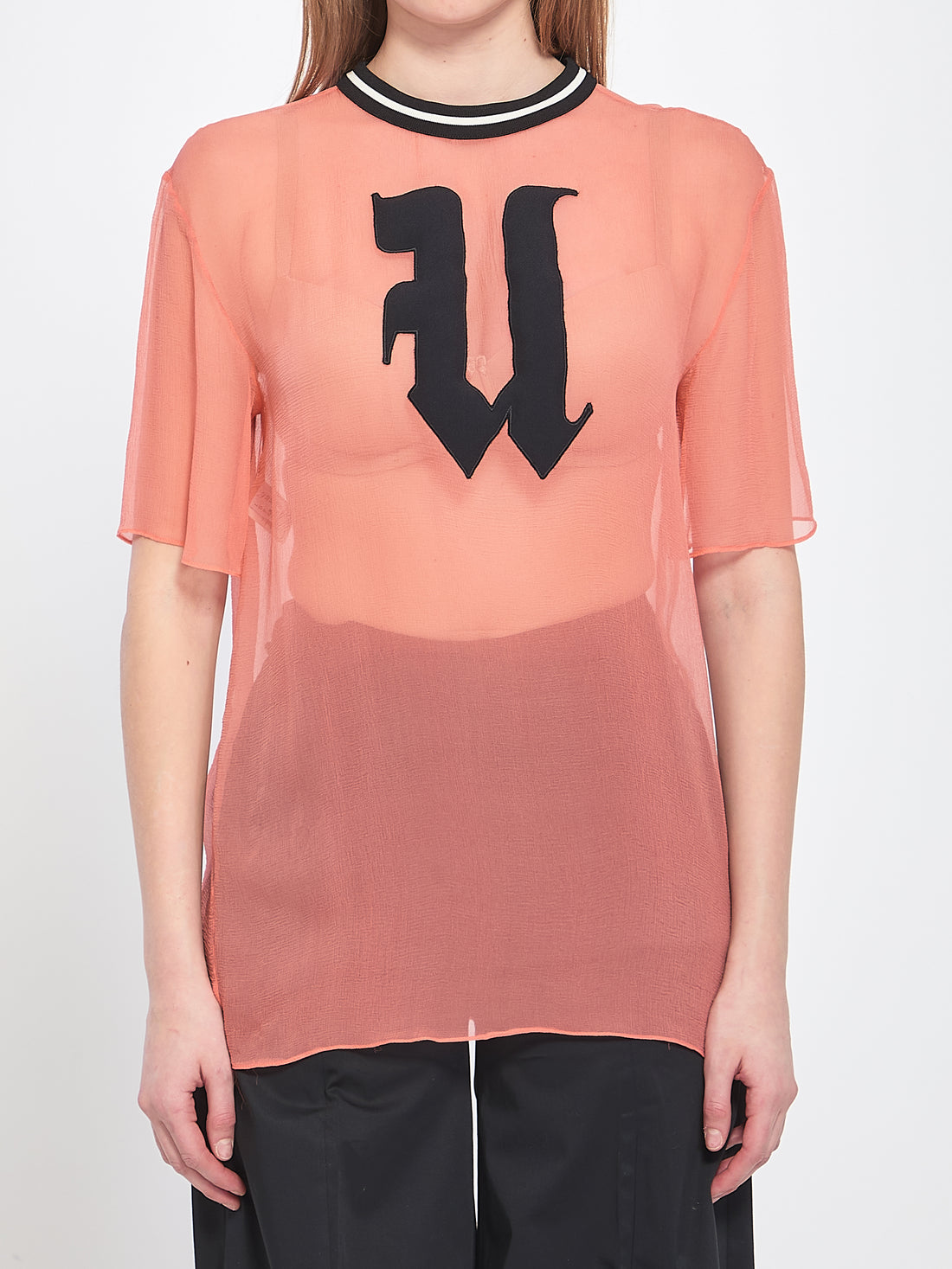 EMANUEL UNGARO 42 coral t-shirt