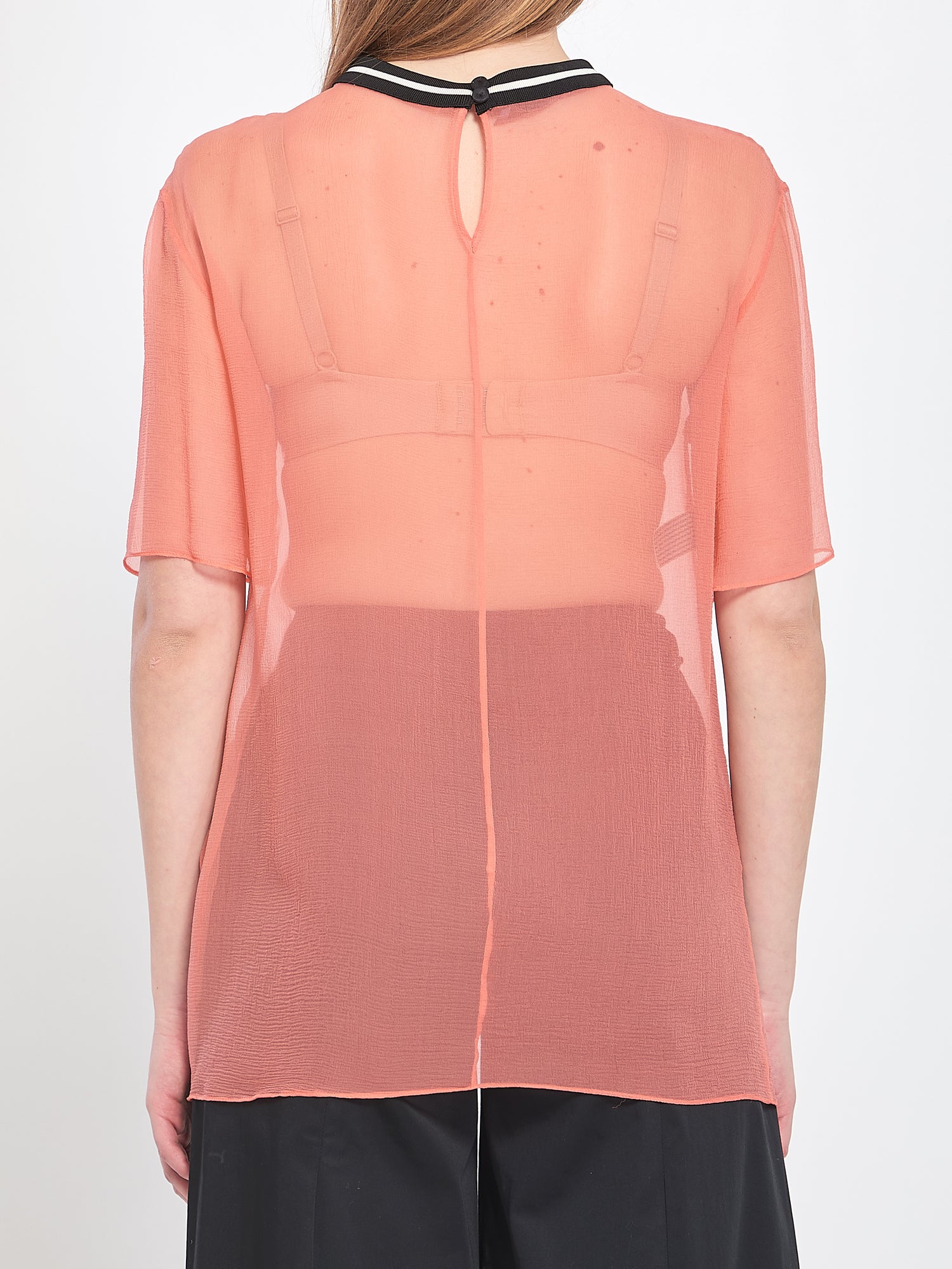 EMANUEL UNGARO 42 coral t-shirt