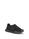 leather and lace sneakers