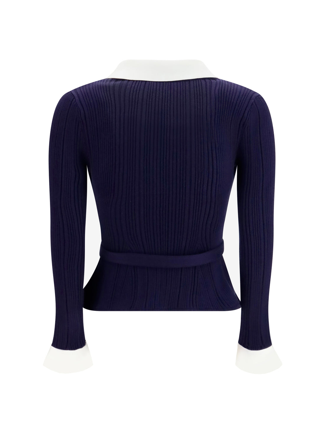 SELF-PORTRAIT L ribbed cardigan