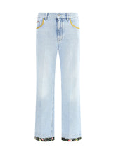 VALENTINO 27 floral edge jeans
