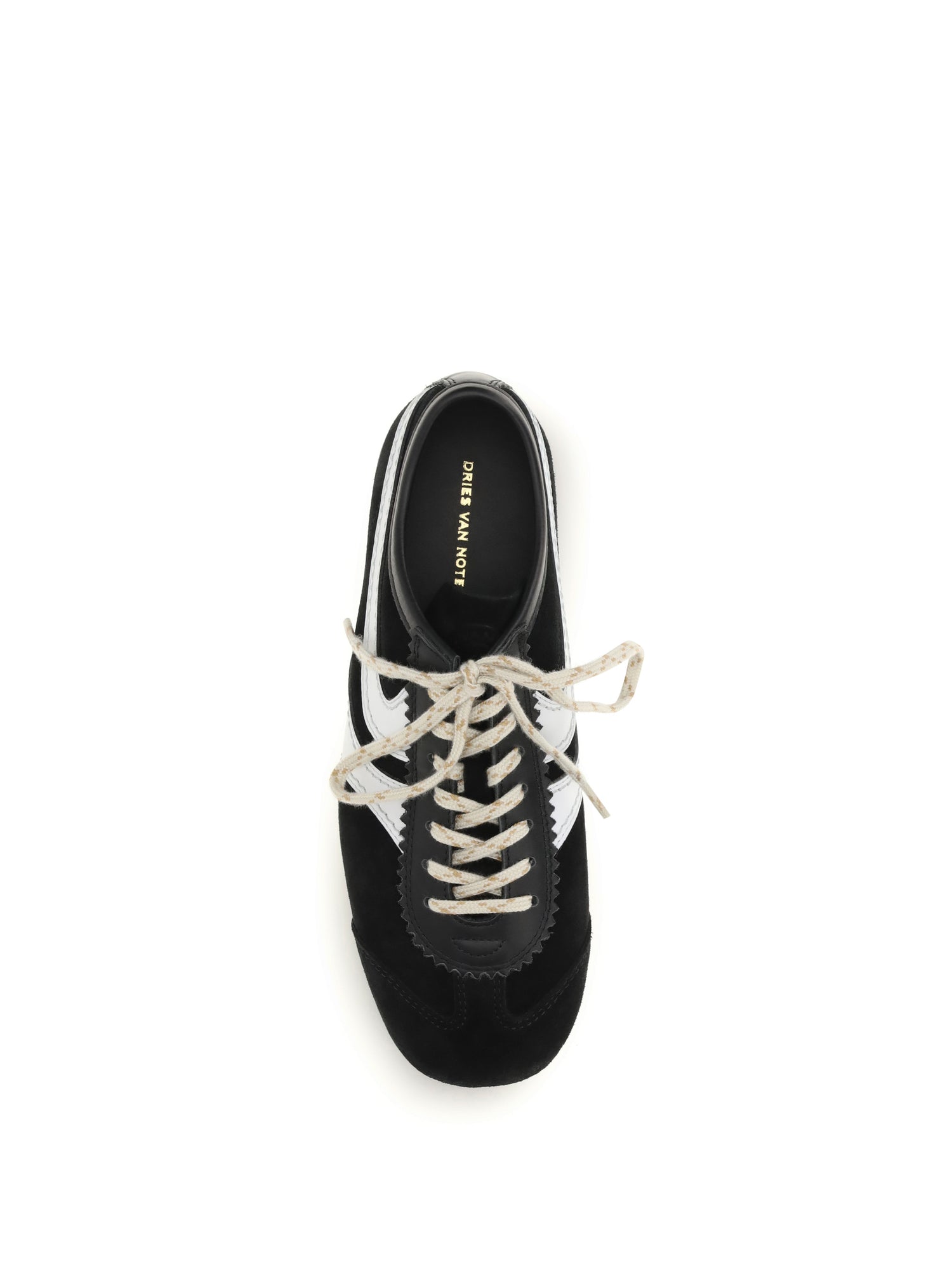 DRIES VAN NOTEN 36 suede sneakers