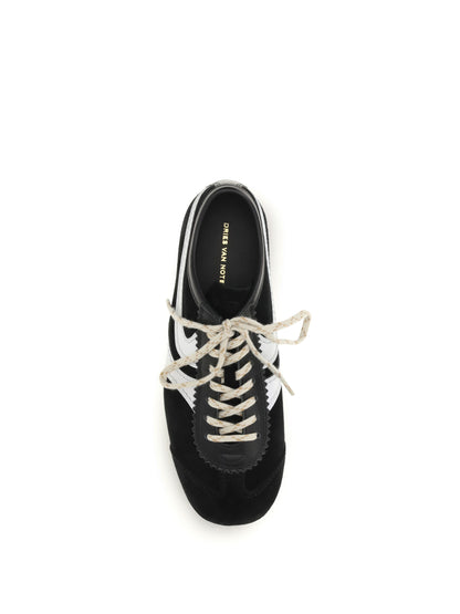 DRIES VAN NOTEN 36 suede sneakers